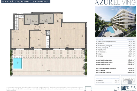 Penthouse i Torre Del Mar, Malaga, Torre Del Mar - € 555 330 | Ref: AZURE-2-5D - foto 16